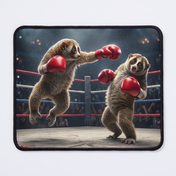 Item preview, Slow Loris Slips a Punch designed and sold by Tridentulus.