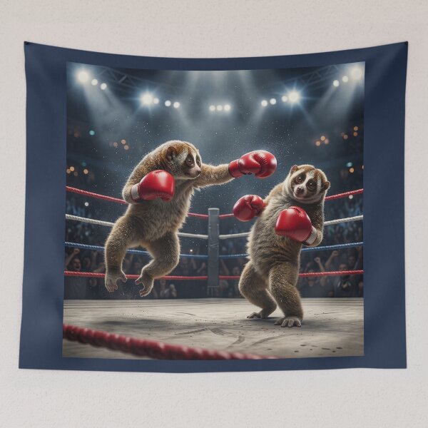 Item preview, Slow Loris Slips a Punch designed and sold by Tridentulus.