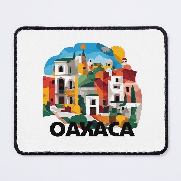 Item preview, Oaxaca Mexico - Abstract Mexican Architecture Art designed and sold by OzzFrequency.
