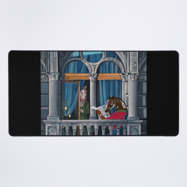 Item preview, Horses on the balcony designed and sold by Ekaterina Khozatskaya.