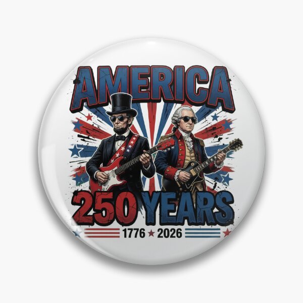 Item preview, America 250 Years Rock Stars designed and sold by TshirtsOnline-.