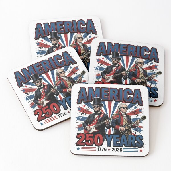 Item preview, America 250 Years Rock Stars designed and sold by TshirtsOnline-.