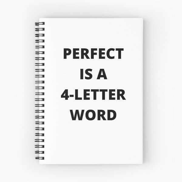 Item preview, Perfect is a 4-Letter Word designed and sold by app-ar-el.