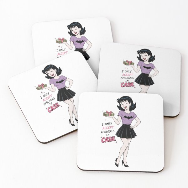 Item preview, I Only Accept Apologies in Cash Cutie designed and sold by ShopFanGirl.