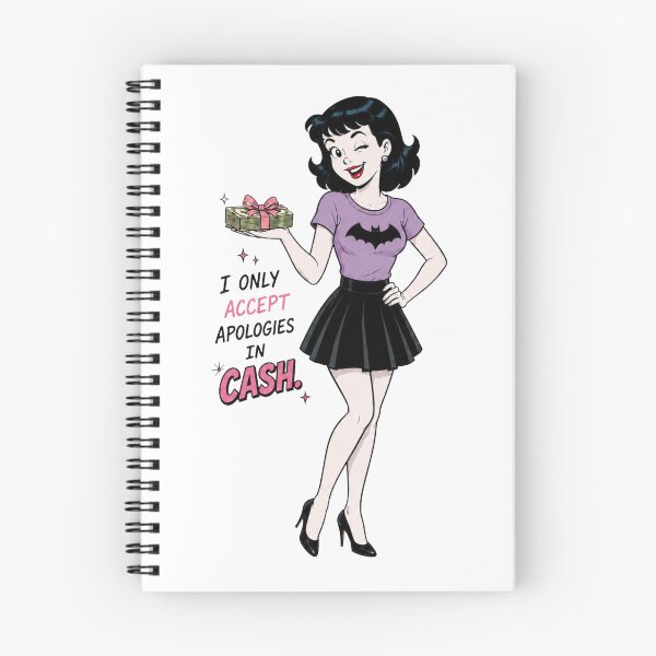 Item preview, I Only Accept Apologies in Cash Cutie designed and sold by ShopFanGirl.