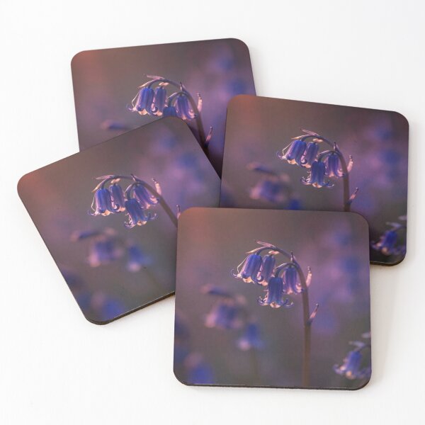 Item preview, Bluebell Flowers at Dusk | Dreamy Botanical Wall Art designed and sold by WitchyBotanicaArt.