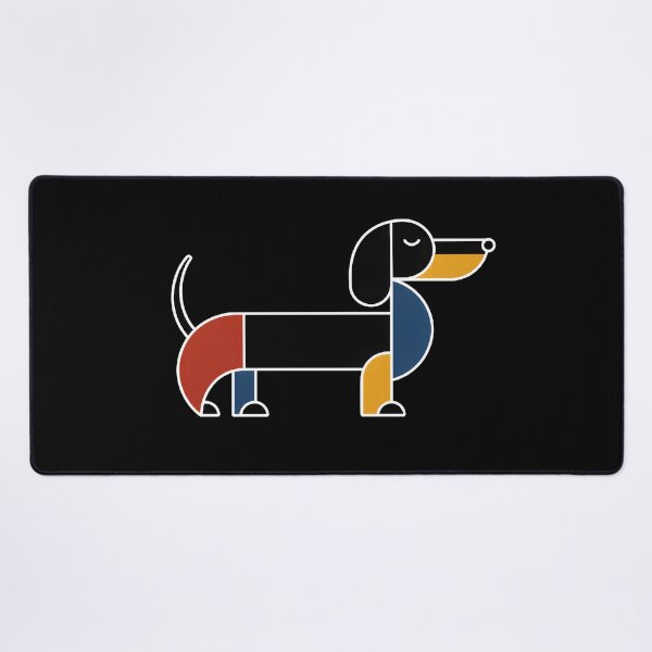Item preview, Bauhaus Dachshund Design designed and sold by BarkhausStudio.