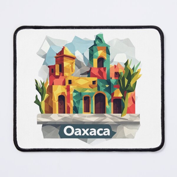 Item preview, Oaxaca Mexico - Abstract Mexican Architecture Art designed and sold by OzzFrequency.