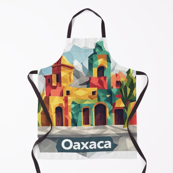 Item preview, Oaxaca Mexico - Abstract Mexican Architecture Art designed and sold by OzzFrequency.