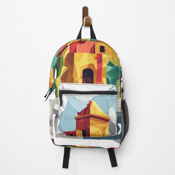 Item preview, Oaxaca Mexico - Abstract Mexican Architecture Art designed and sold by OzzFrequency.
