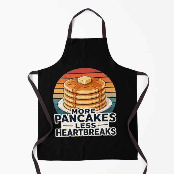 Item preview, More Pancakes, Less Heartbreaks | Funny Breakfast Gifts For Pancakes Lovers designed and sold by BrokenLabel.
