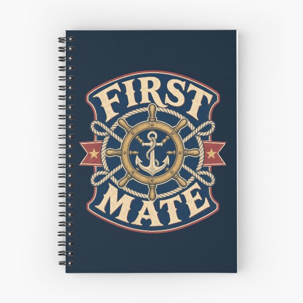 Item preview, First Mate Vintage Nautical Ship Wheel Anchor designed and sold by AntiqueImages.