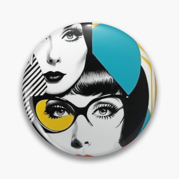 Item preview, Art - Pop Art Graphic Design, Colorful Sixties Visions designed and sold by Beat-It.