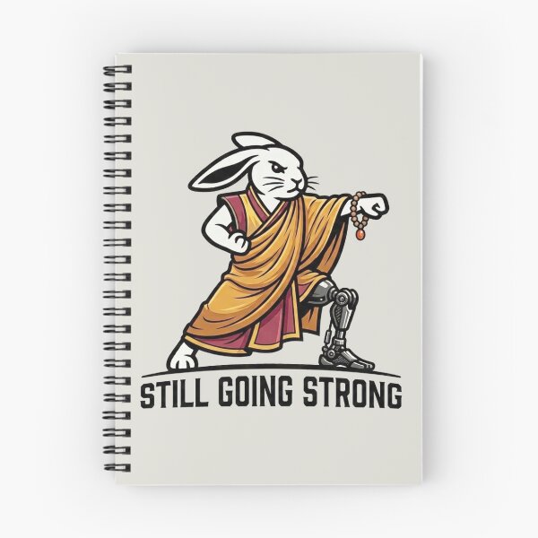 Item preview, Wushu Rabbit: Still Going Strong designed and sold by Finding Source Designs.