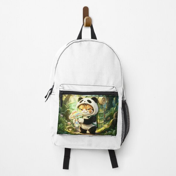 Item preview, Felis Nigripes Explorer - Magical Forest Guardian Art designed and sold by ABYSSLAB.