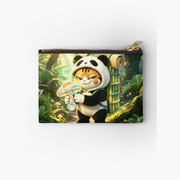 Item preview, Felis Nigripes Explorer - Magical Forest Guardian Art designed and sold by ABYSSLAB.