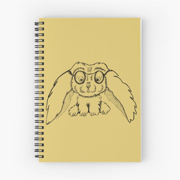 Item preview, Cute Bunny with Glasses designed and sold by penelopejade.