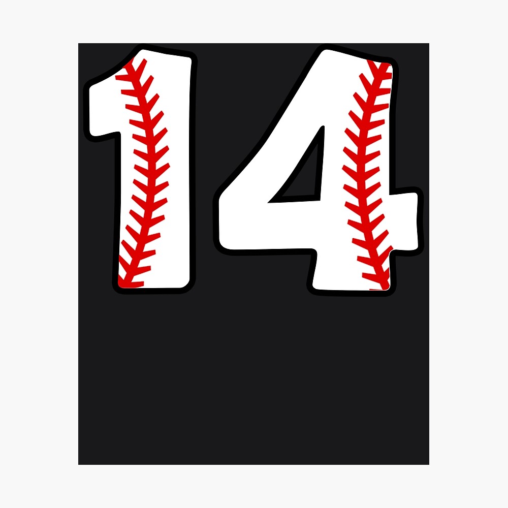 Number 11 Baseball #11 Poster for Sale by melsens