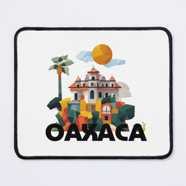 Item preview, Oaxaca Mexico - Abstract Mexican Architecture Art designed and sold by OzzFrequency.