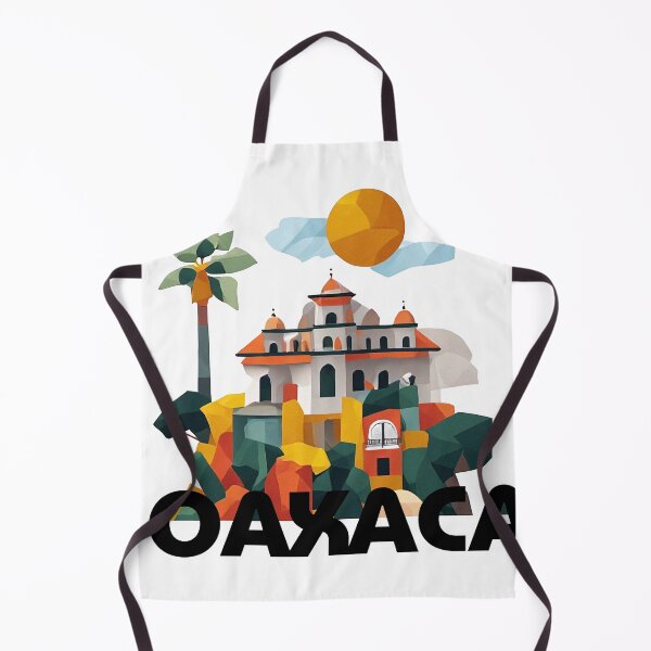 Item preview, Oaxaca Mexico - Abstract Mexican Architecture Art designed and sold by OzzFrequency.