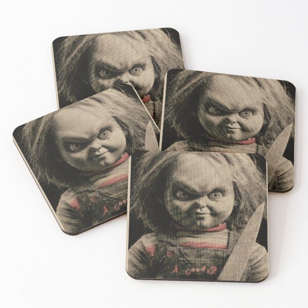 Item preview, Japanese Chucky Doll Poster designed and sold by AnimeArsenalPrints.