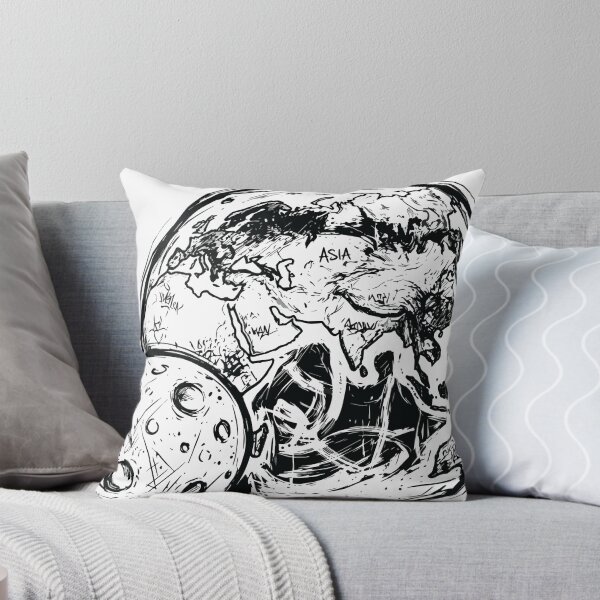 Item preview, Rough Sketch Planet Earth and Moon designed and sold by BHP Studio.