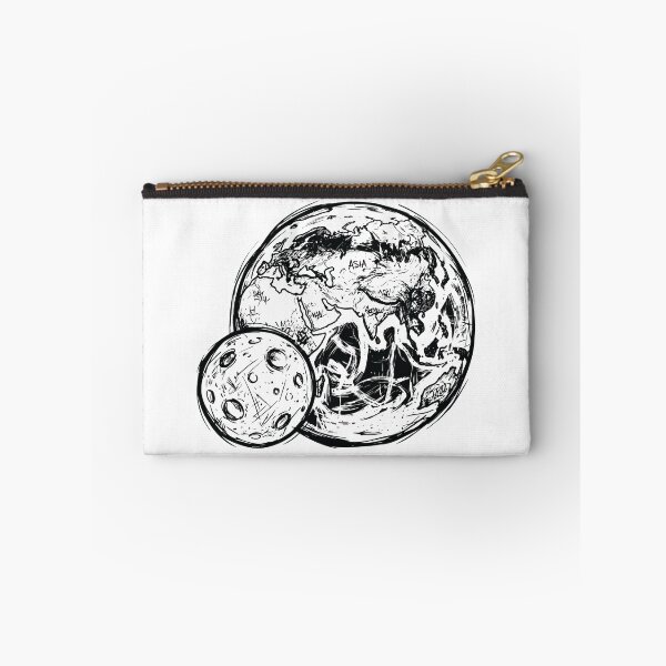 Item preview, Rough Sketch Planet Earth and Moon designed and sold by BHP Studio.