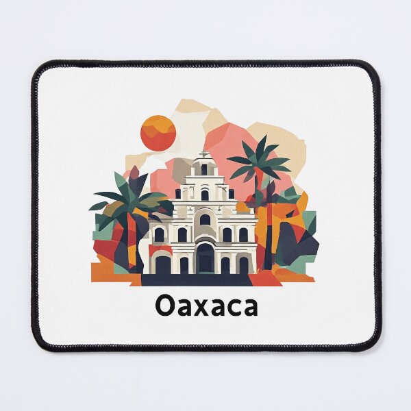 Item preview, Oaxaca Mexico - Abstract Mexican Architecture Art designed and sold by OzzFrequency.