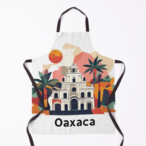 Item preview, Oaxaca Mexico - Abstract Mexican Architecture Art designed and sold by OzzFrequency.