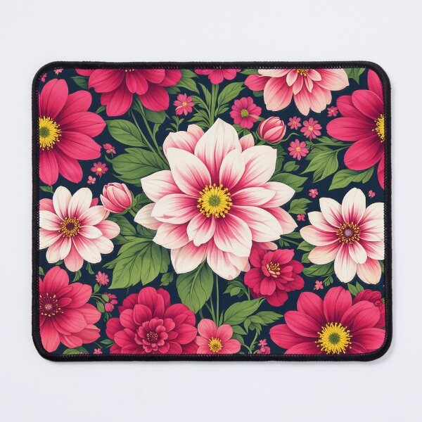 Item preview, Vibrant Pink Floral Pattern designed and sold by samuel2025.