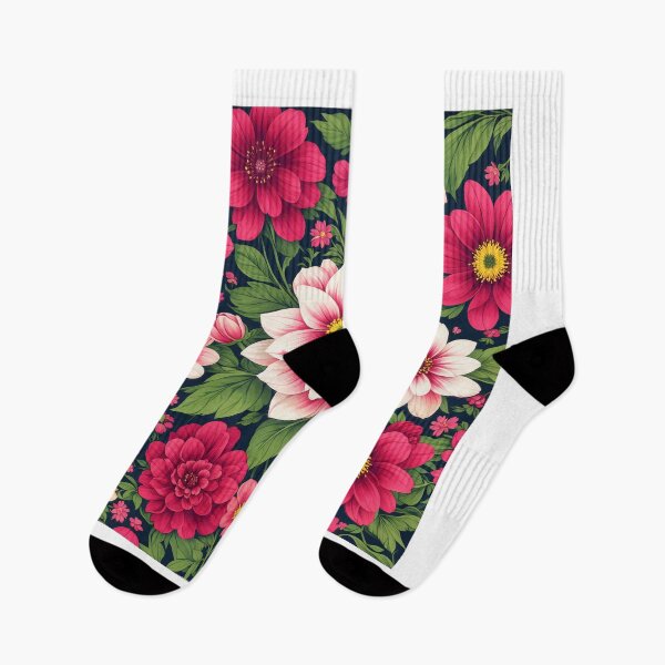 Item preview, Vibrant Pink Floral Pattern designed and sold by samuel2025.