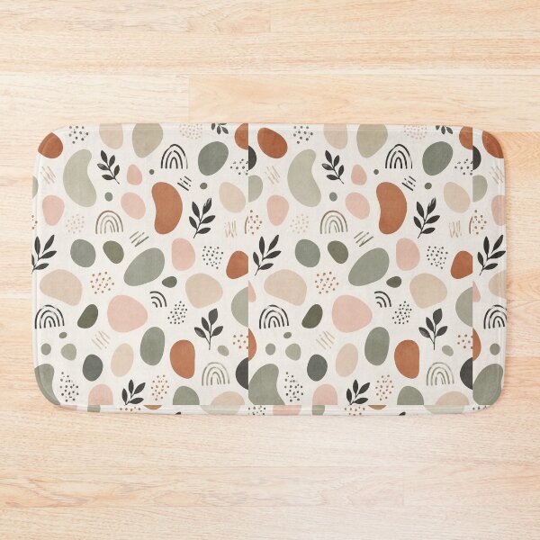 Item preview, Modern Abstract Organic Shapes Pattern designed and sold by layalistoresa.