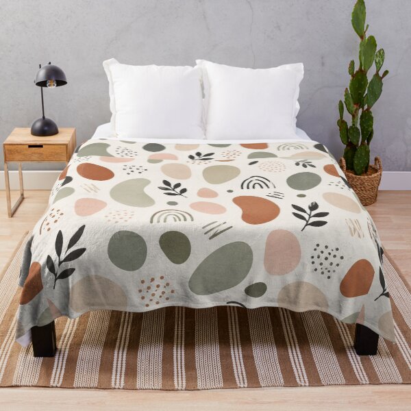 Item preview, Modern Abstract Organic Shapes Pattern designed and sold by layalistoresa.