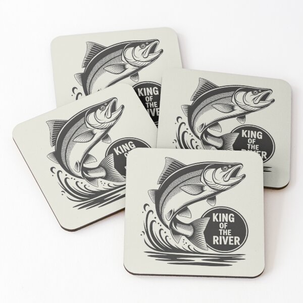 Item preview, Chinook Salmon Fight designed and sold by JebliDesign.