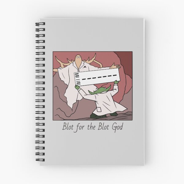 Item preview, Blot for the Blot God - Science Meme designed and sold by MicroMarket.