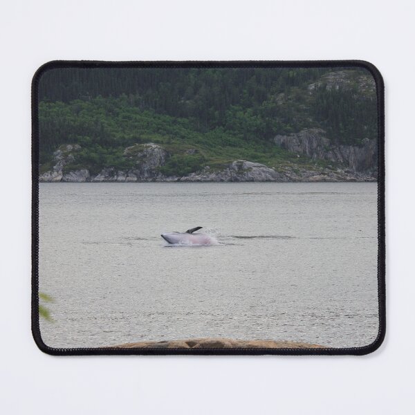 Item preview, Minke Whale Breach designed and sold by Sometimes-store.