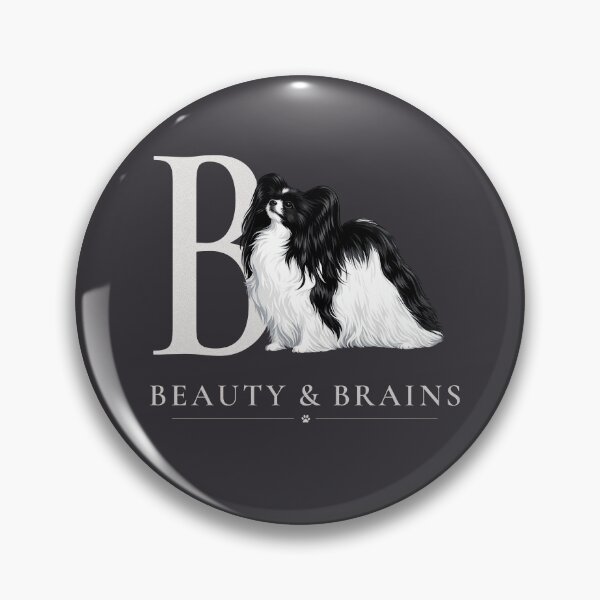 Item preview, Papillon Beauty & Brains | Elegant Dog Lover Design designed and sold by PapillonArtStudio.