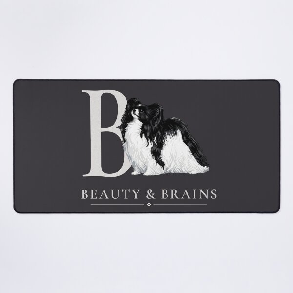 Item preview, Papillon Beauty & Brains | Elegant Dog Lover Design designed and sold by PapillonArtStudio.