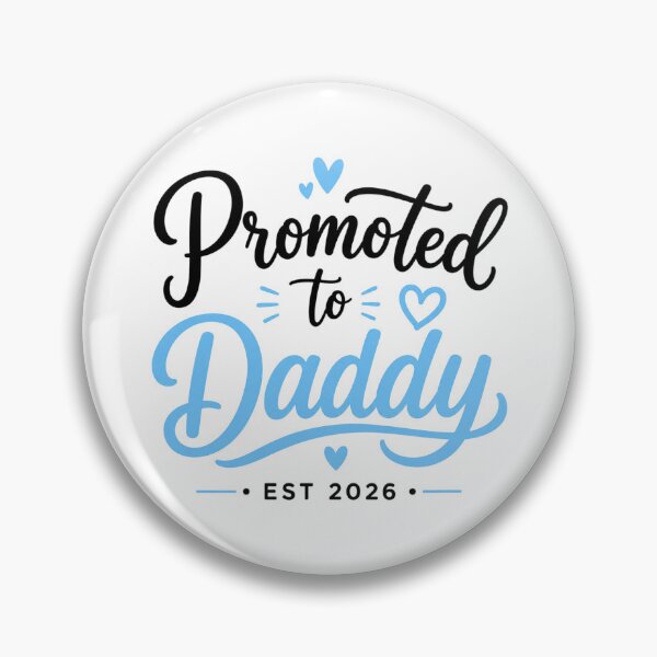 Item preview, Promoted to Daddy Est. 2026 | First-Time Dad | New Dad Pregnancy Announcement Gift designed and sold by MakeMemoryStore.