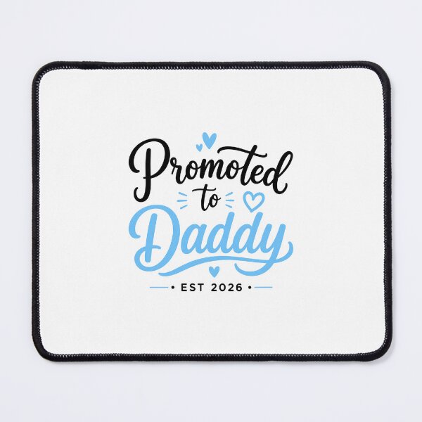 Item preview, Promoted to Daddy Est. 2026 | First-Time Dad | New Dad Pregnancy Announcement Gift designed and sold by MakeMemoryStore.