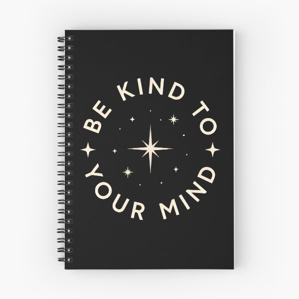 Item preview, Be Kind To Your Mind - Celestial Star Typography Quote designed and sold by milano picks.