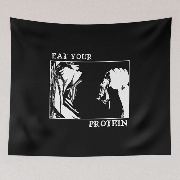 Item preview, Eat Your Protein  designed and sold by lisarowe47.
