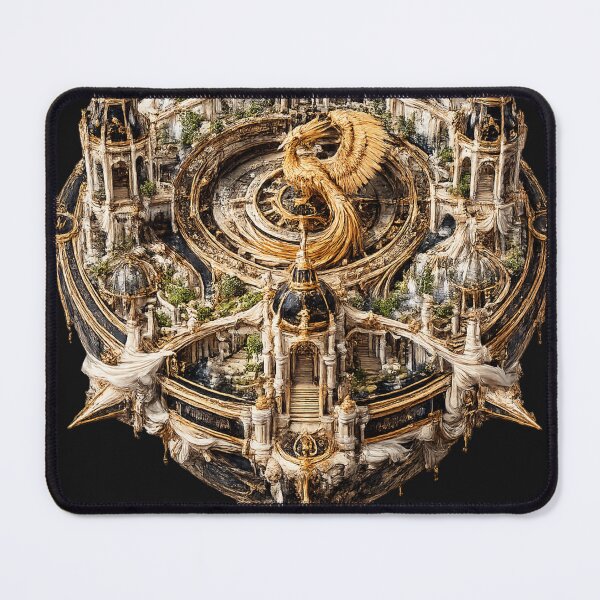 Item preview, The Palace Compass – Renaissance Phoenix Imperial Compass Art designed and sold by Emoji Emblems.
