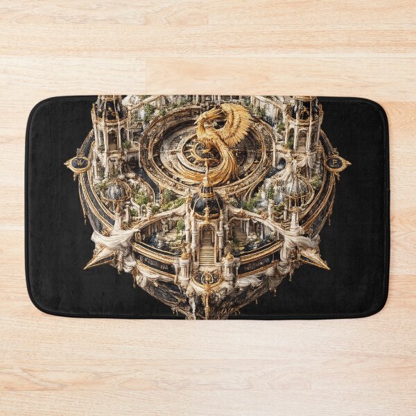 Item preview, The Palace Compass – Renaissance Phoenix Imperial Compass Art designed and sold by Emoji Emblems.