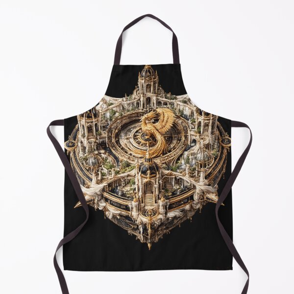 Item preview, The Palace Compass – Renaissance Phoenix Imperial Compass Art designed and sold by Emoji Emblems.
