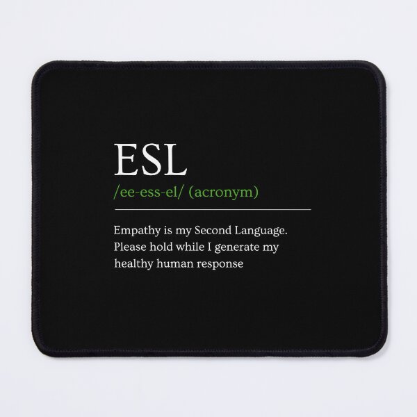 Item preview, Empathy is my Second Language designed and sold by app-ar-el.