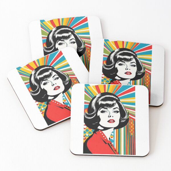 Item preview, Art - Pop Art Illustration, Emblematic 1960s Style designed and sold by Beat-It.