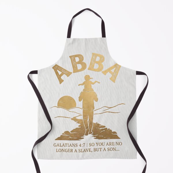 Item preview, Abba, Father Galatians 47. Christian Gold Silhouette Art designed and sold by ArtByJerryR.