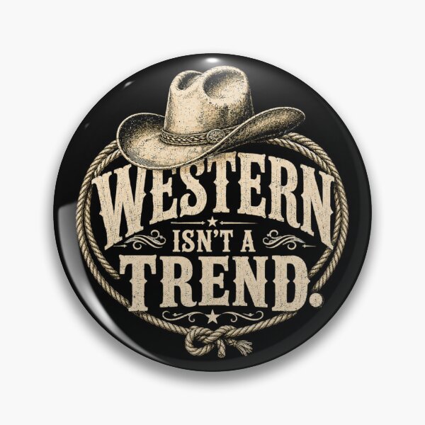 Item preview, Western Isn’t A Trend Cowboy Hat Lasso Graphic for Dark Products designed and sold by Anyshca.