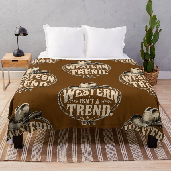 Item preview, Western Isn’t A Trend Cowboy Hat Lasso Graphic for Dark Products designed and sold by Anyshca.
